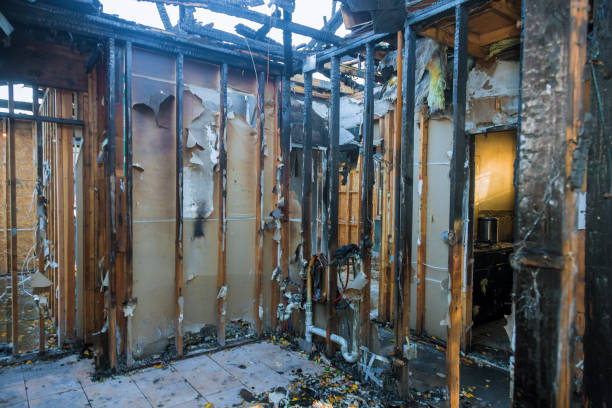 Professional Soot Cleanup technician working in Washington, PA